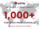 1000 Certified Professionals.